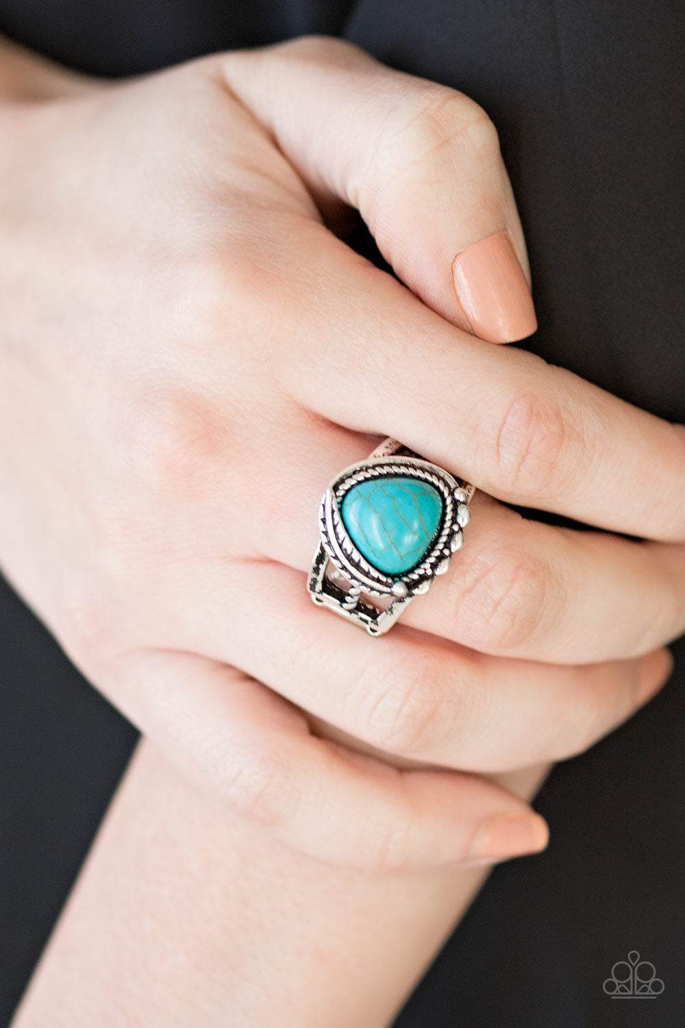 Paparazzi ♥ Cliff Climber - Blue ♥ Ring