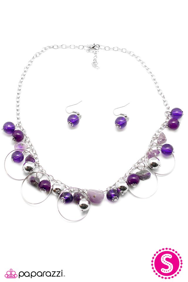 Paparazzi ♥ Mysterious Ways - Purple ♥ Necklace
