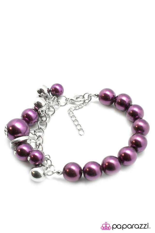 Paparazzi ♥ Plums the Word - Purple ♥ Bracelet
