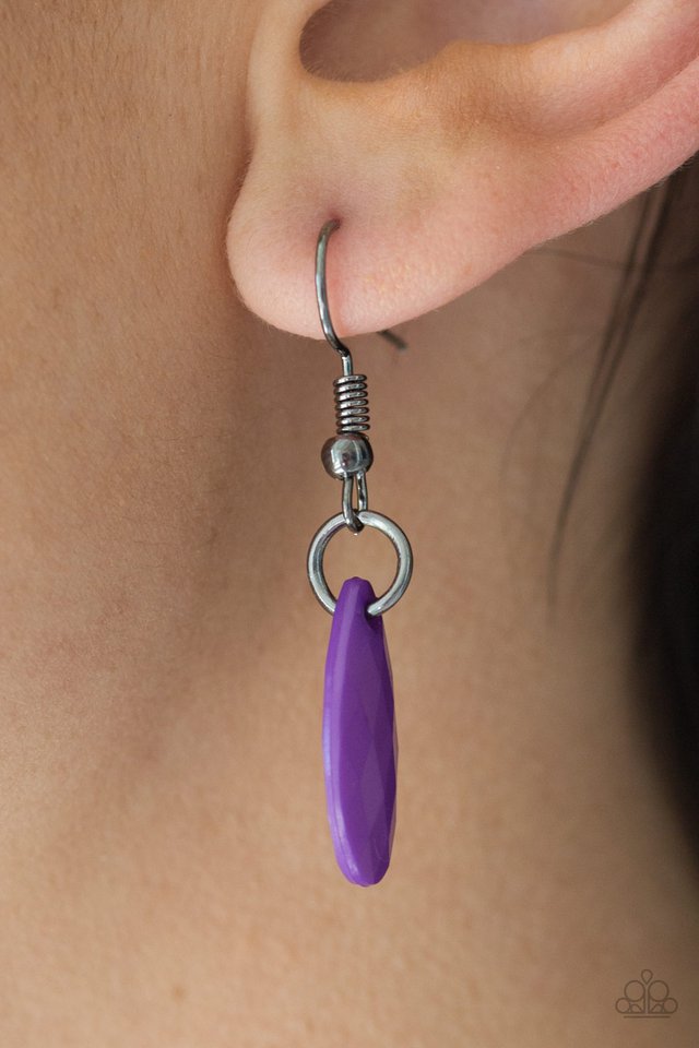 Paparazzi ♥ Jersey Shore - Purple ♥ Necklace