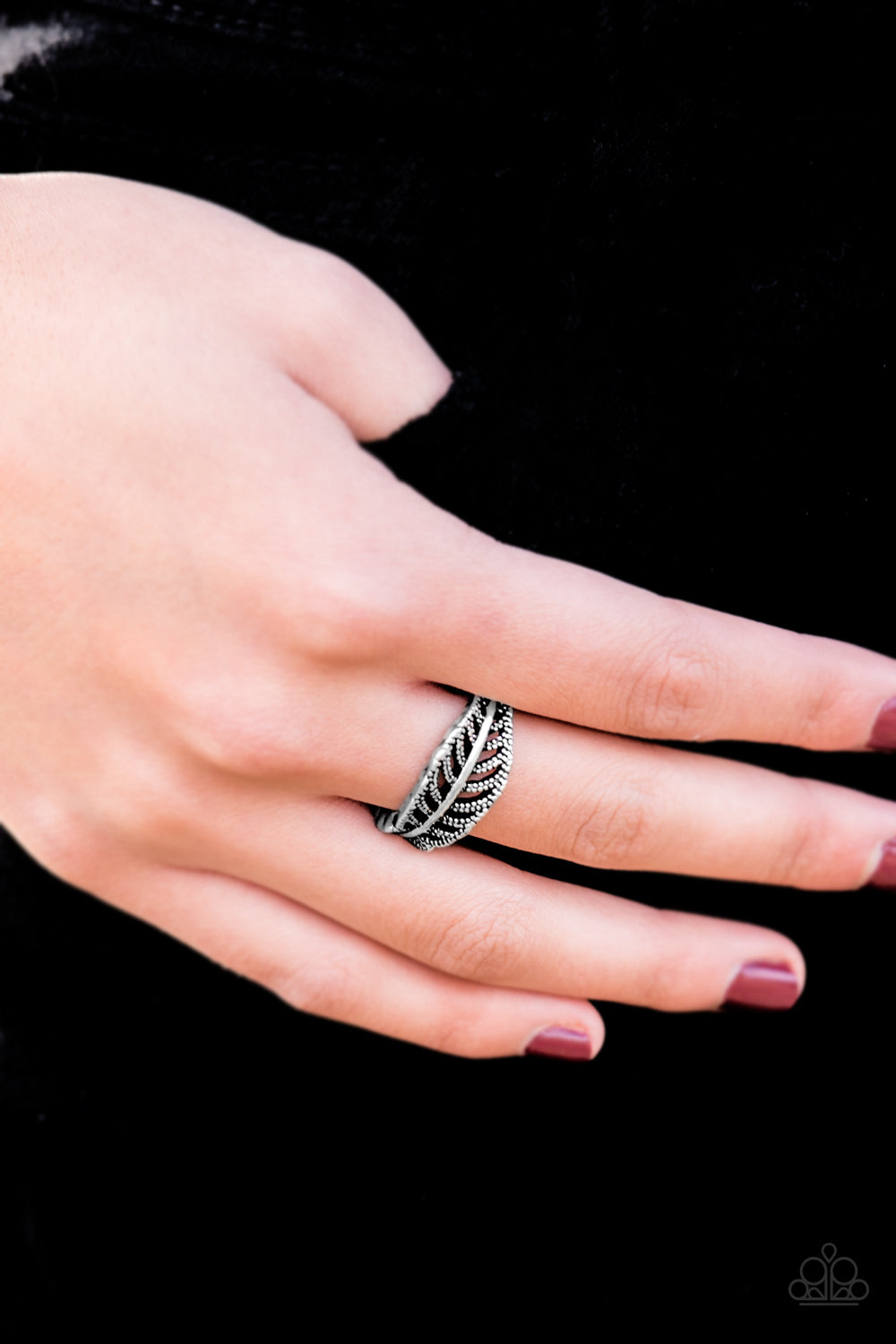 Paparazzi ♥ Only Time QUILL Tell - Silver ♥ Ring