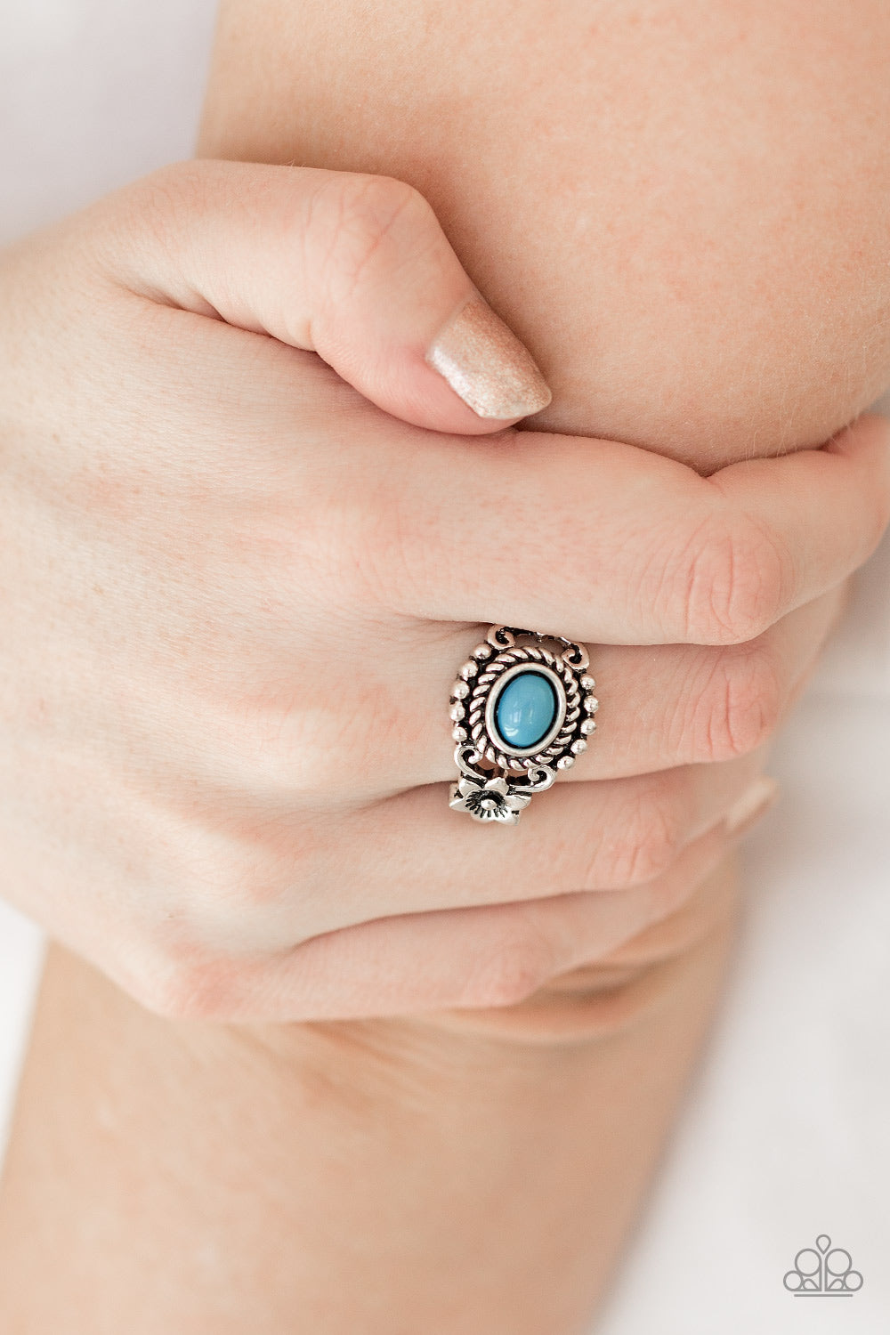 Paparazzi ♥ All Summer Long - Blue ♥ Ring