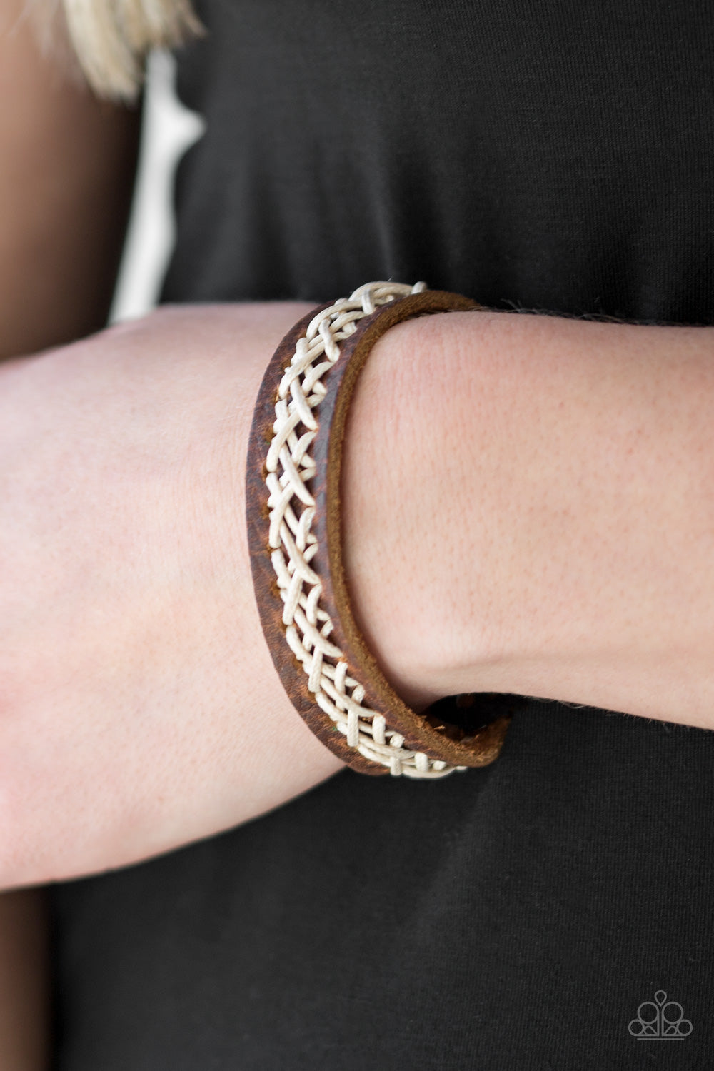 Paparazzi ♥ Road Show Rodeo - Brown ♥ Bracelet