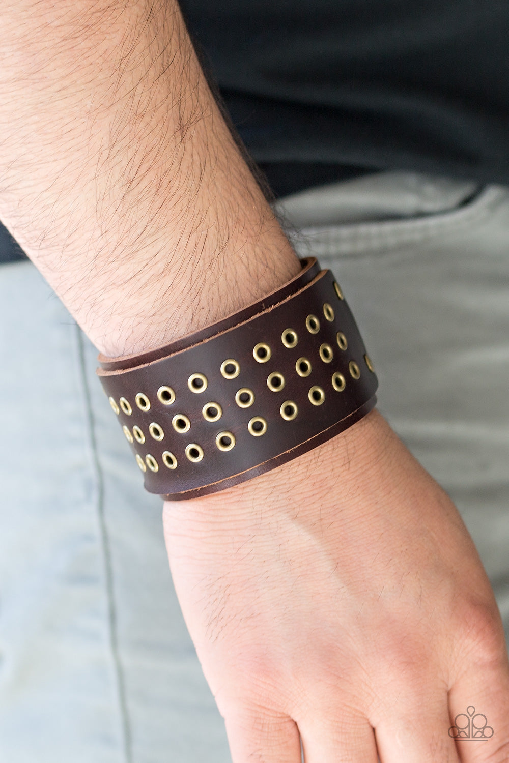 Paparazzi ♥ Road Rage - Brown ♥ Bracelet