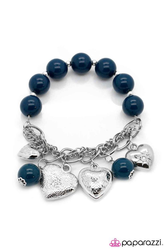Paparazzi ♥ Heart of Hearts - Blue ♥ Bracelet