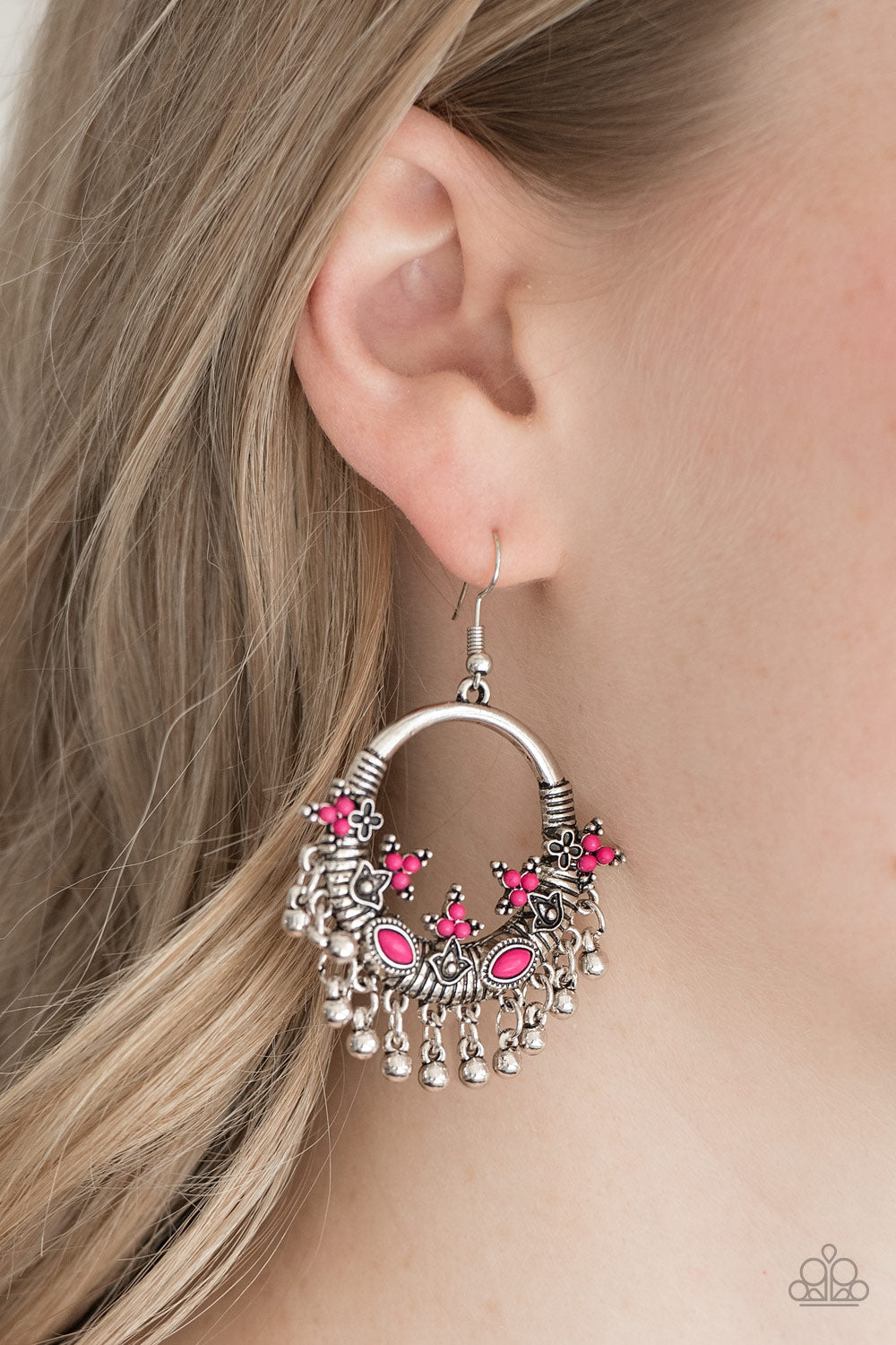 Paparazzi ♥ Musical Mantras - Pink ♥ Earrings