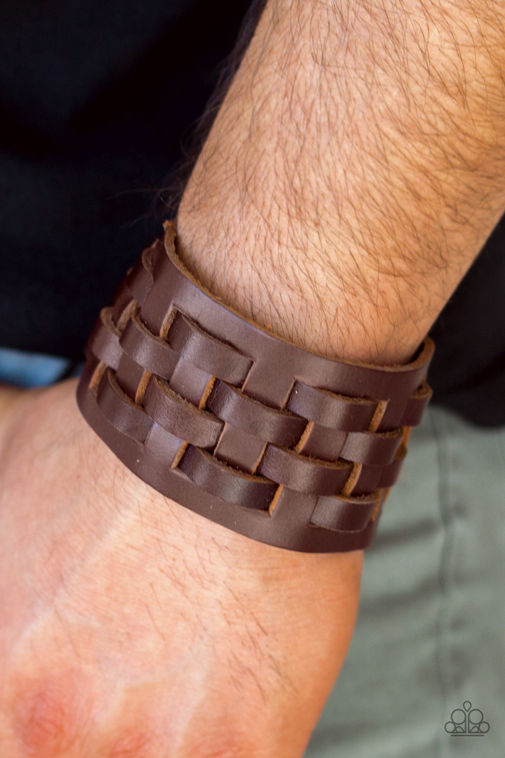 Paparazzi ♥ Road Hog - Brown ♥ Bracelet