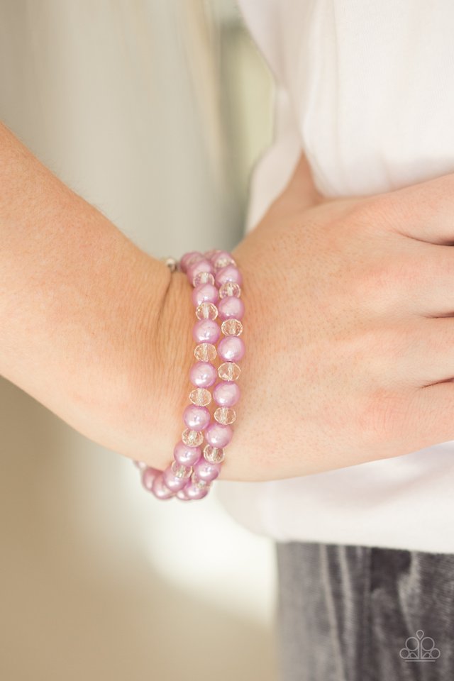 Paparazzi ♥ Modestly Modest - Purple ♥ Bracelet