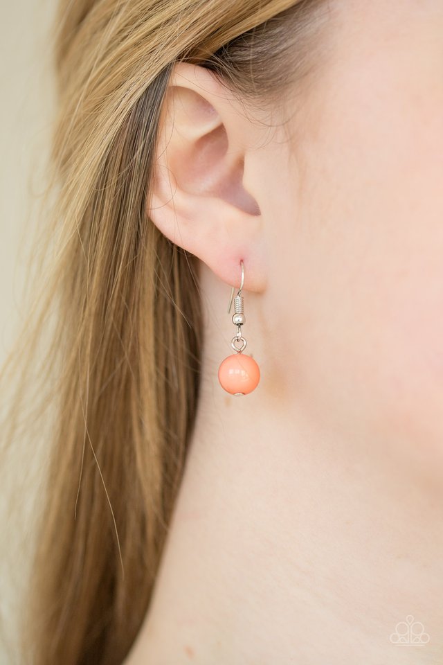 Paparazzi ♥ Weekend Getaway - Orange ♥ Necklace