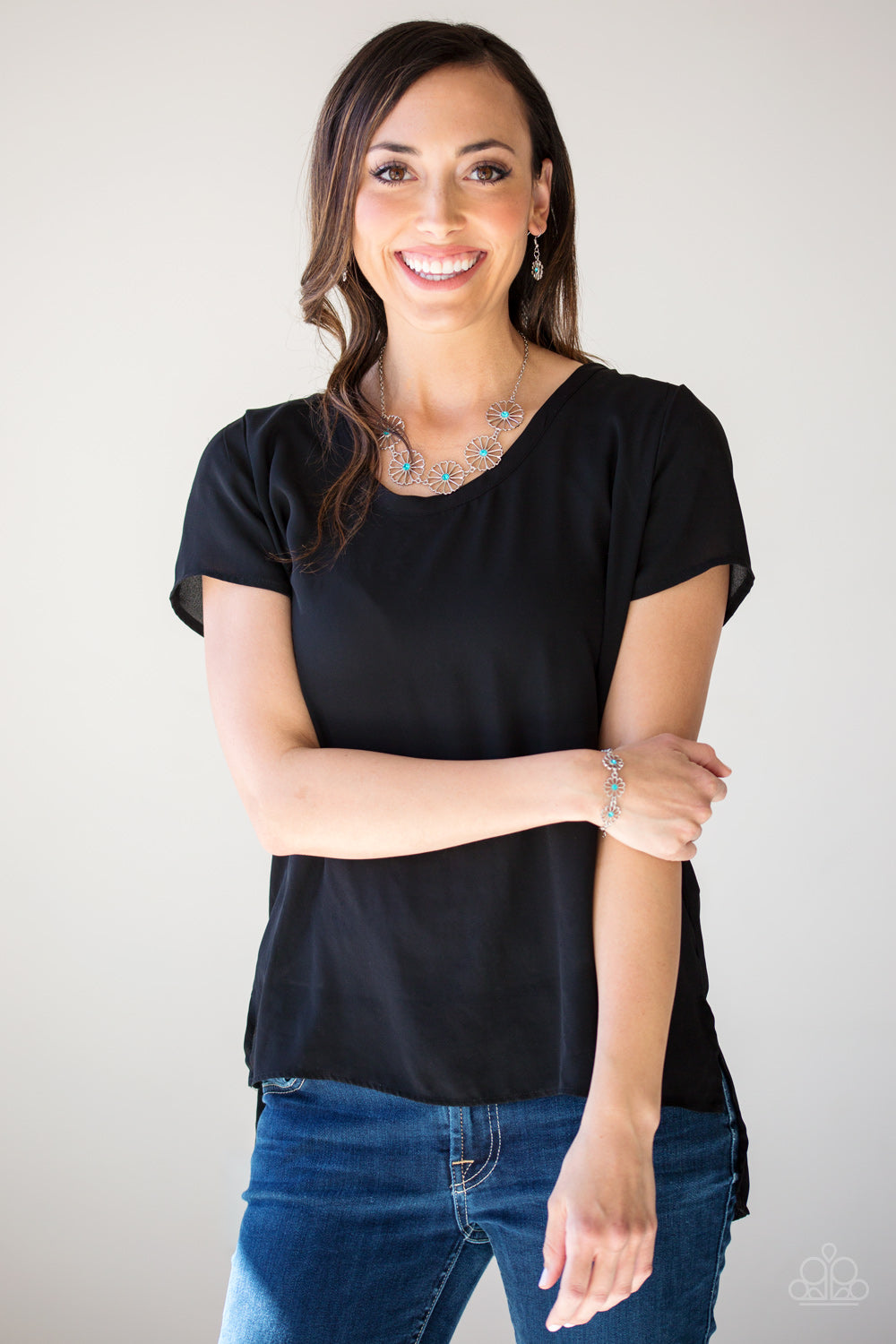 Paparazzi ♥ Dancing Daffodils - Blue ♥ Bracelet