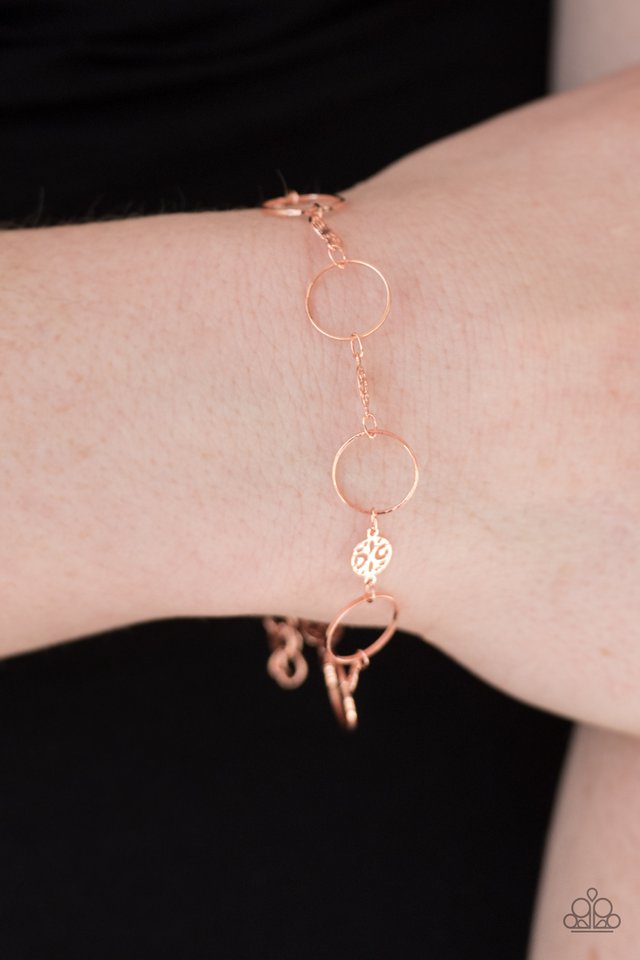 Paparazzi ♥ Dainty Delicacy - Copper ♥ Bracelet