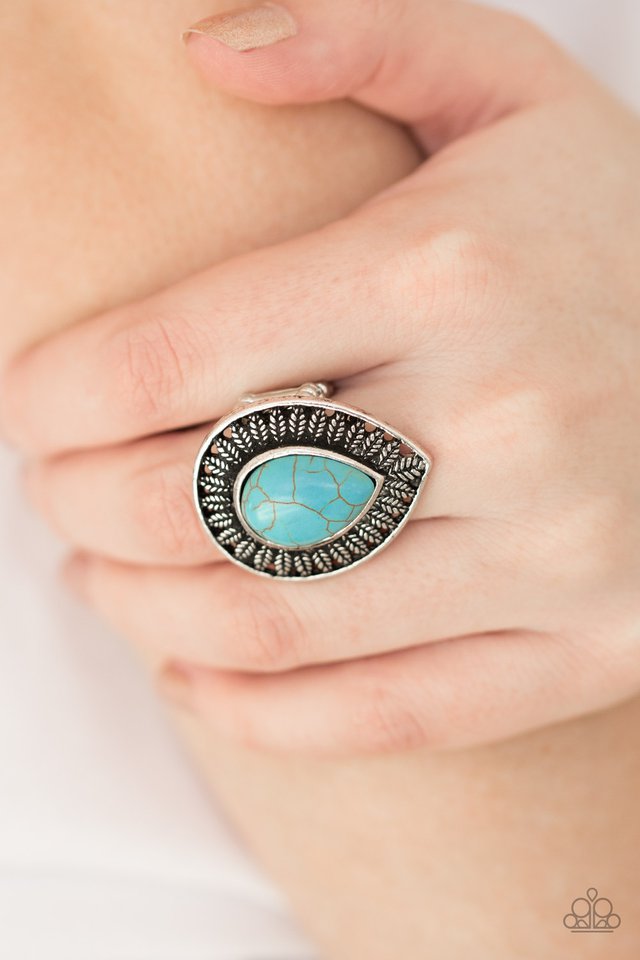 Paparazzi ♥ Totally Tropicana - Blue ♥ Ring