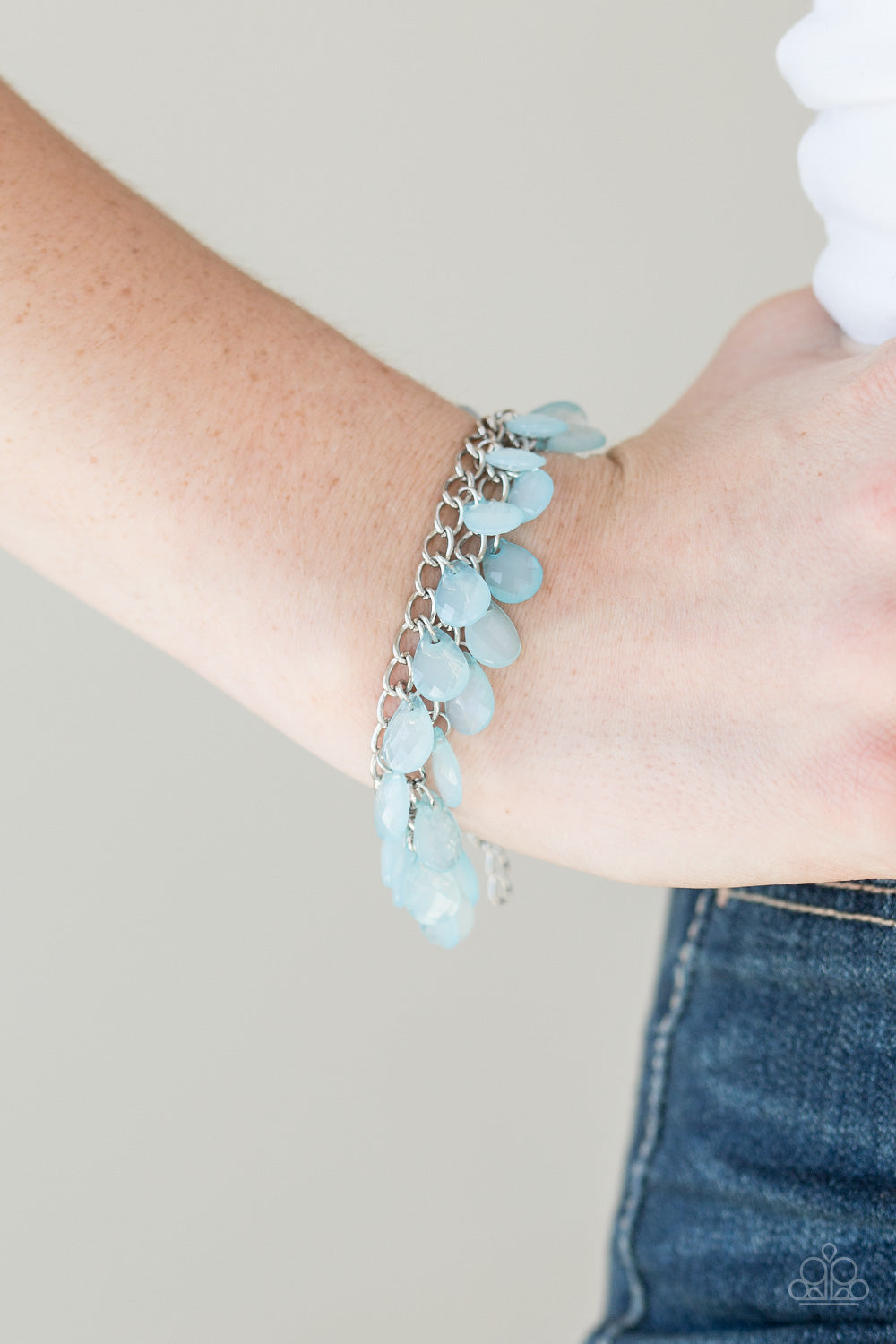 Paparazzi ♥ Step Out Of SHINE - Blue ♥ Bracelet