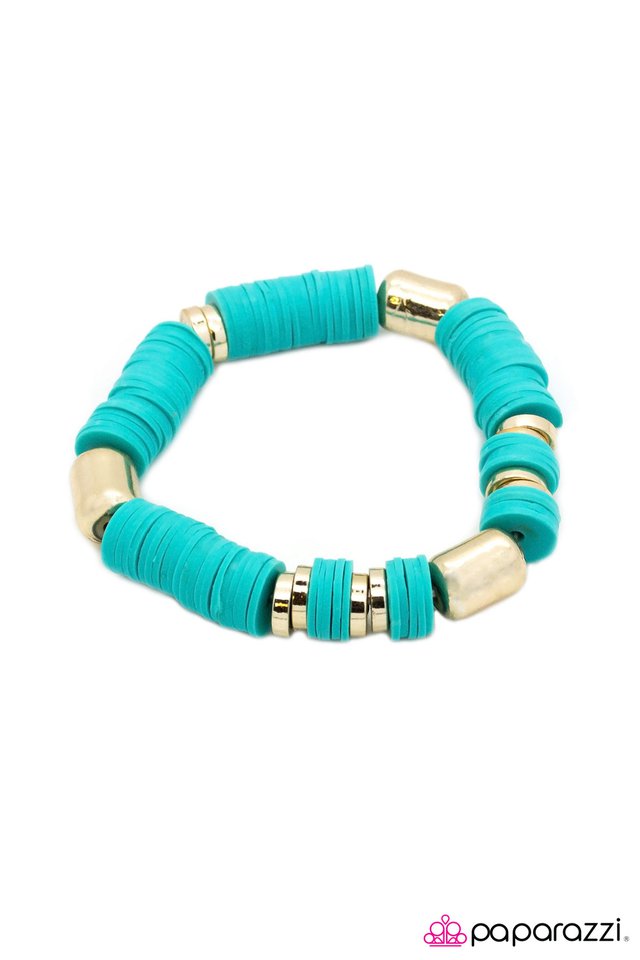 Paparazzi ♥ A New DISCovery - Blue ♥ Bracelet