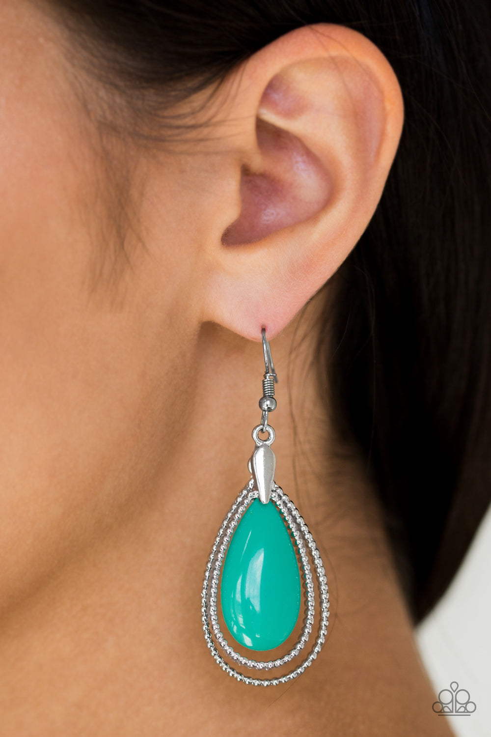 Paparazzi ♥ Spring Splendor - Green ♥ Earrings