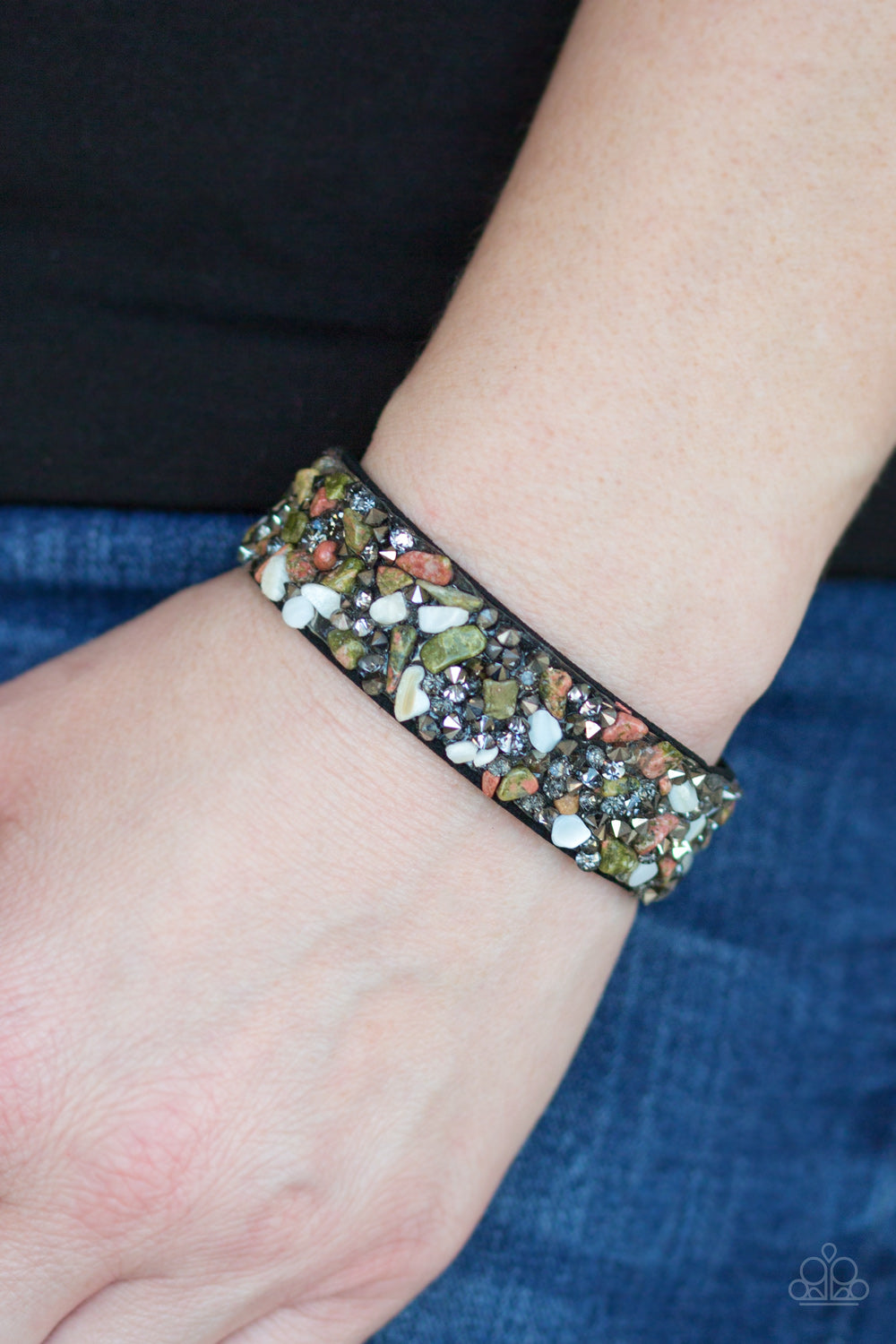 Paparazzi ♥ Totally Crushed It - Multi ♥ Bracelet