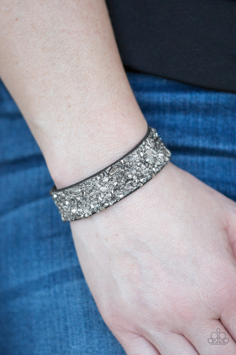 Paparazzi ♥ Stardust Sparkle - Silver ♥ Bracelet