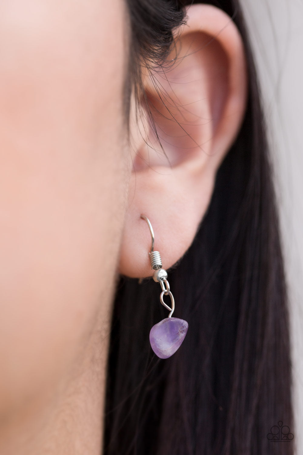 Paparazzi ♥ Pebble Posh - Purple ♥ Necklace