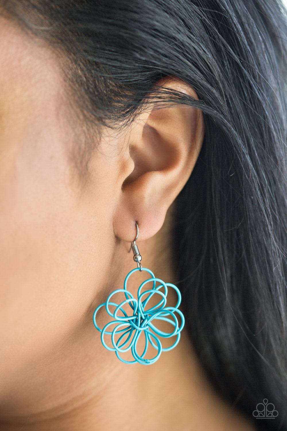 Paparazzi ♥ Midsummer Magic - Blue ♥ Earrings