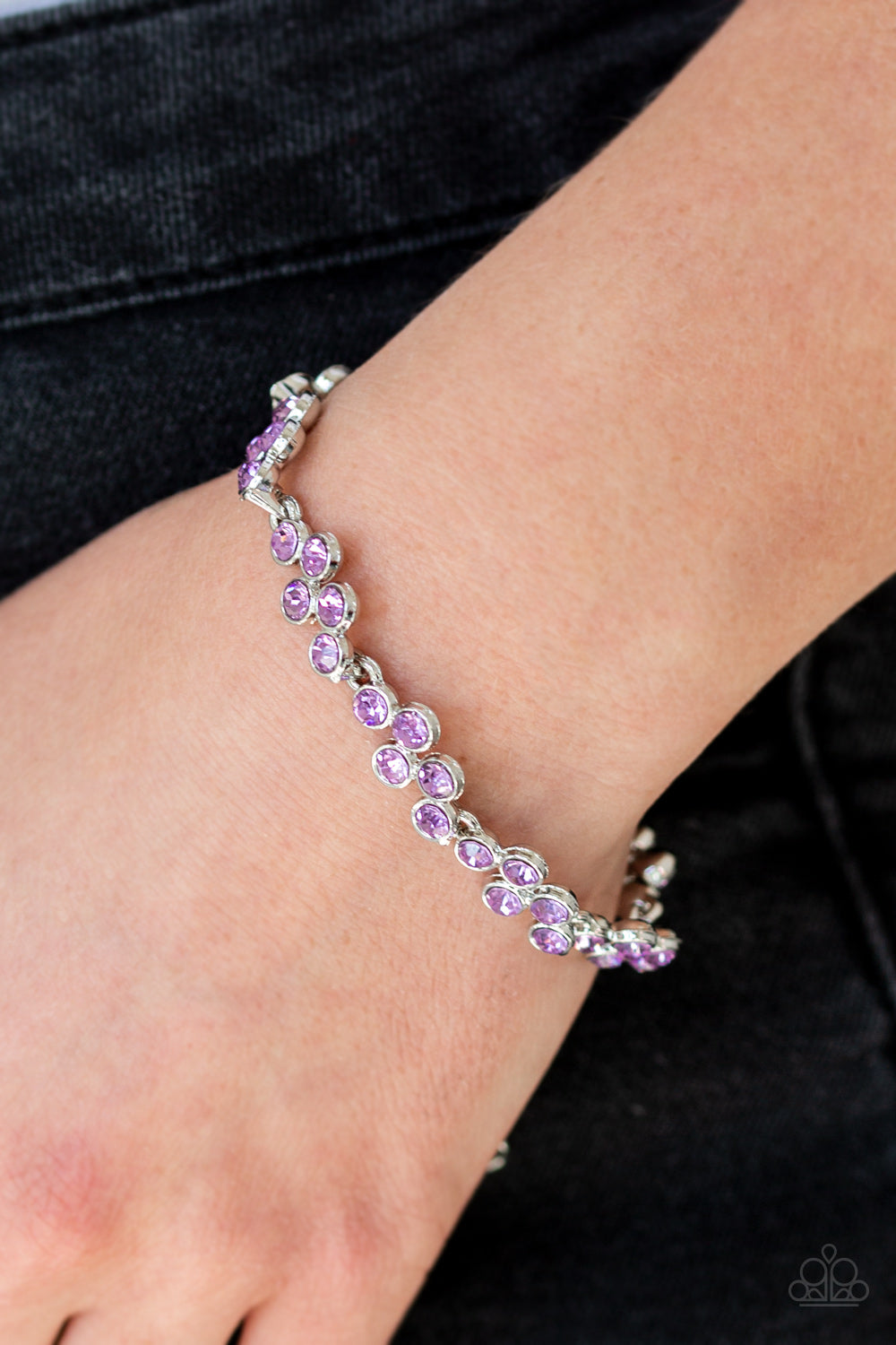 Paparazzi ♥ Still GLOWING Strong - Purple ♥ Bracelet