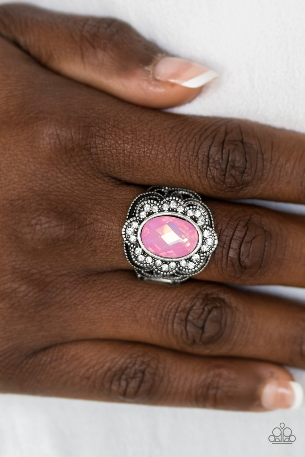 Paparazzi ♥ Floral Fairways - Pink ♥ Ring