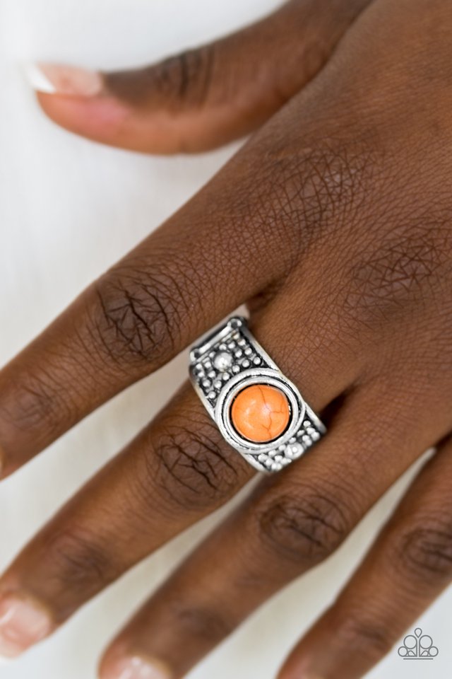 Paparazzi ♥ Summer Oasis - Orange ♥ Ring