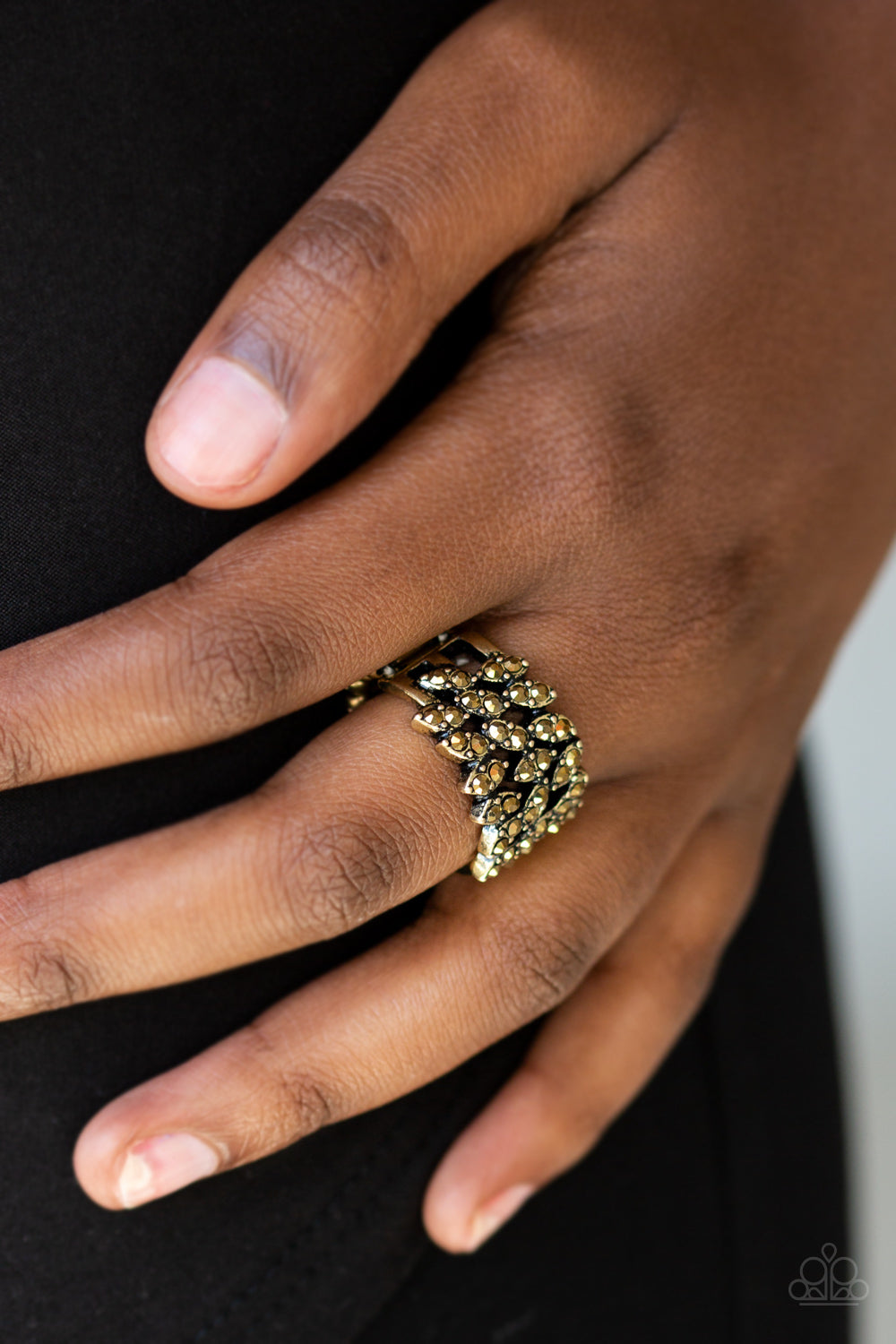 Paparazzi ♥ Wine and VINE - Brass ♥ Ring