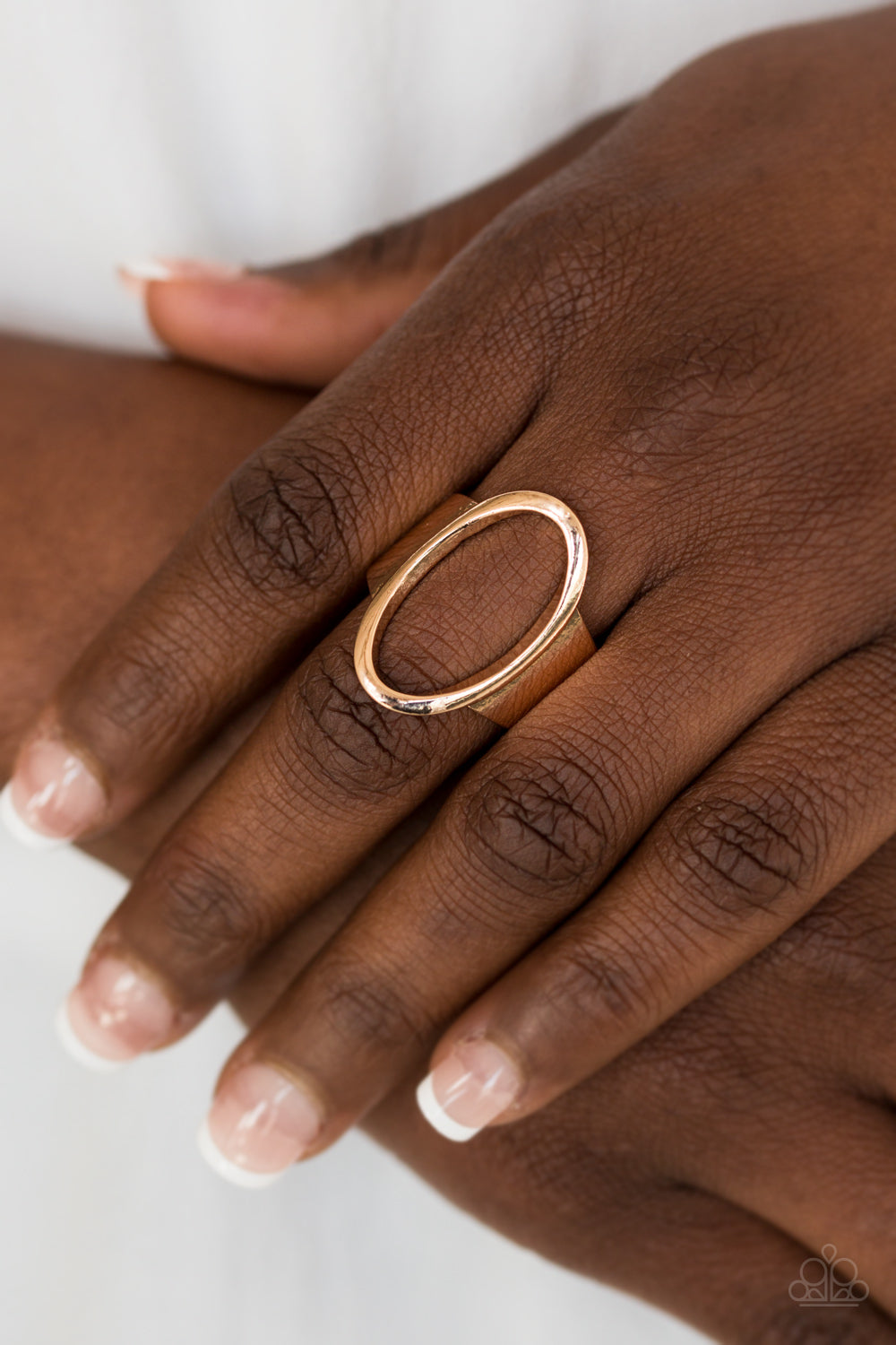 Paparazzi ♥ A One-Up - Gold ♥ Ring