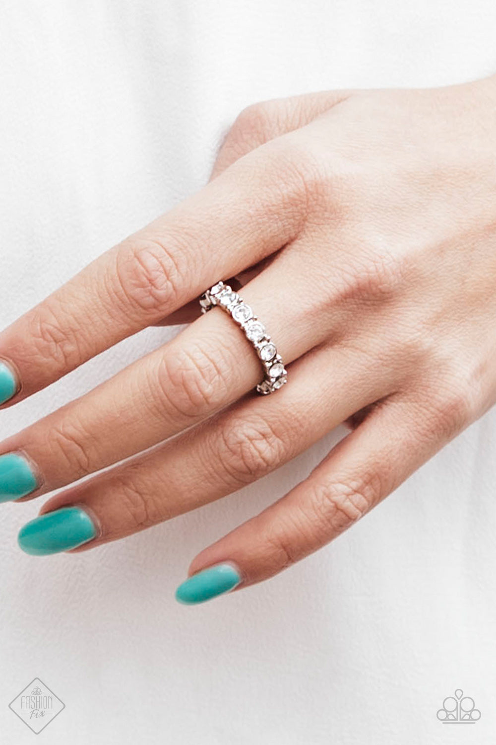 Paparazzi ♥ Glow Goals - White ♥ Ring
