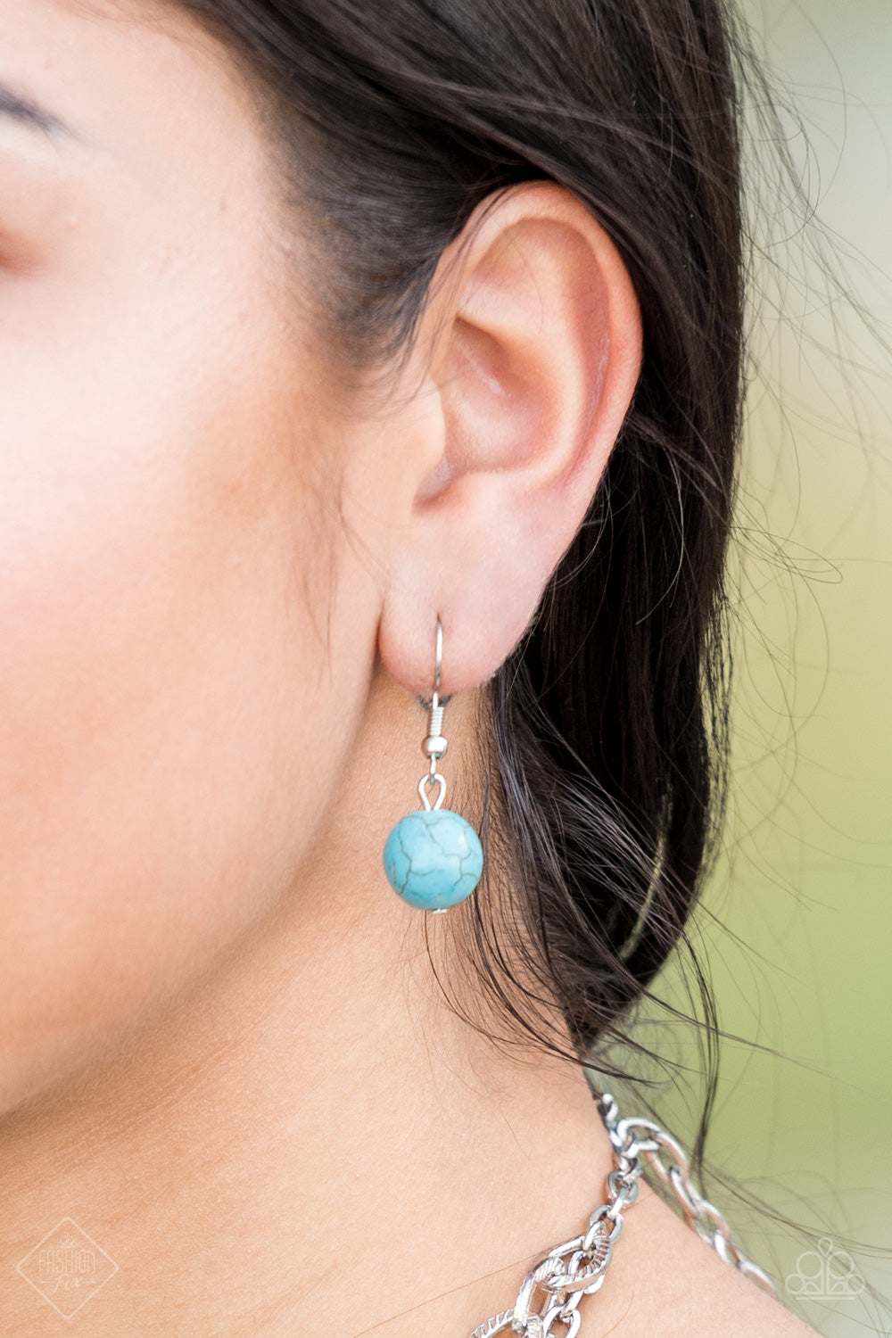 Paparazzi ♥ Second Nature - Blue ♥ Necklace