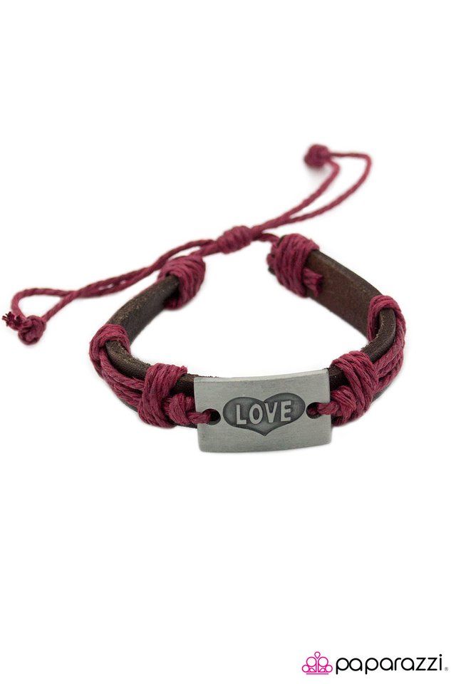 Paparazzi ♥ Love Is In the Air - Pink ♥ Bracelet