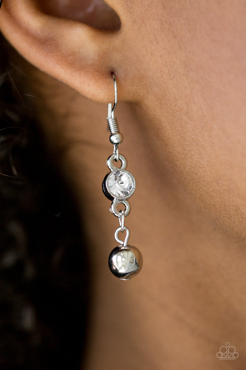 Paparazzi ♥ Pageant Queen - White ♥ Necklace