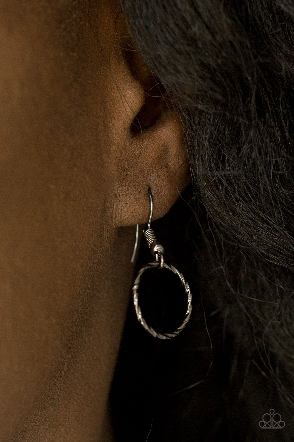 Paparazzi ♥ RING Down The House - Black ♥ Necklace