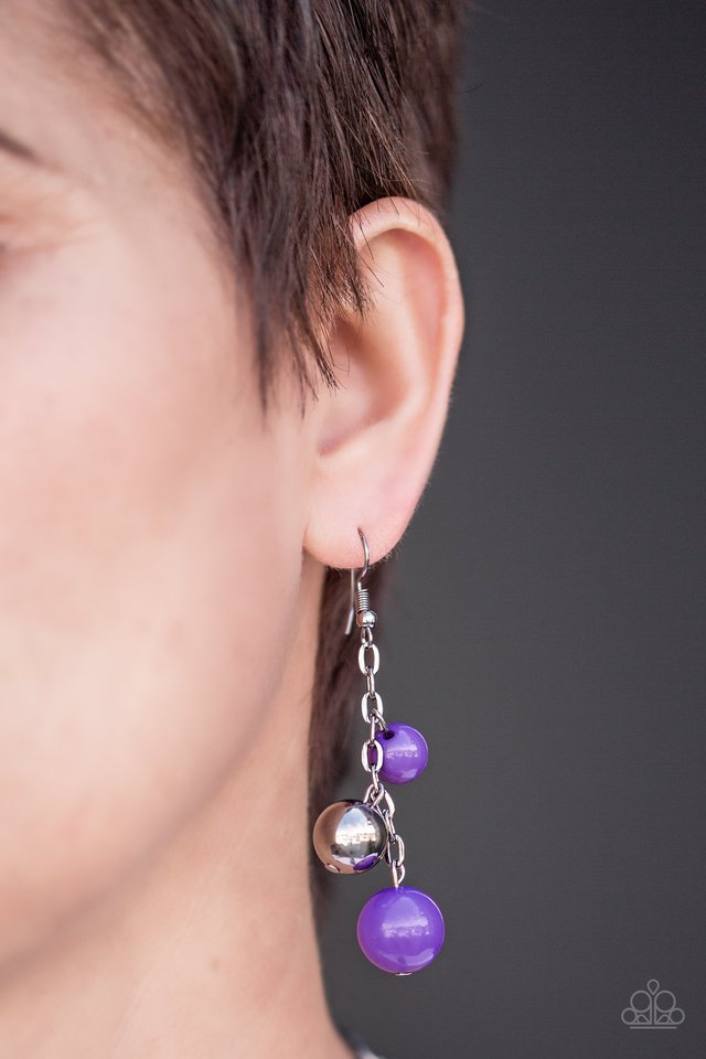 Paparazzi ♥ Radiant Renegade - Purple ♥ Necklace