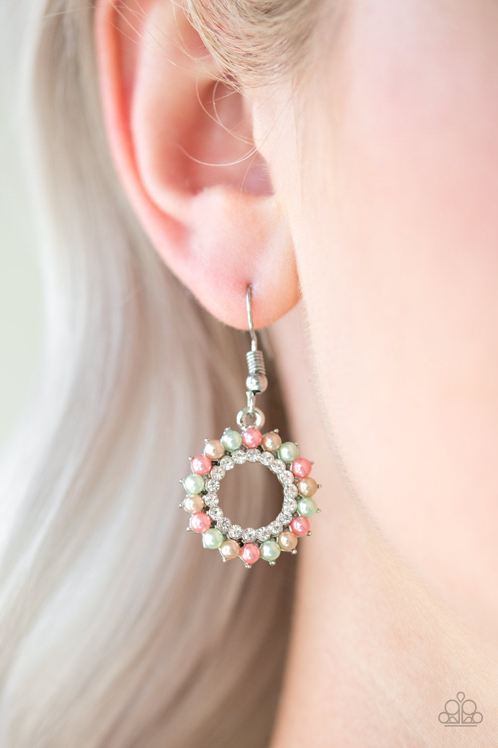 Paparazzi ♥ A Proper Lady - Multi ♥ Earrings