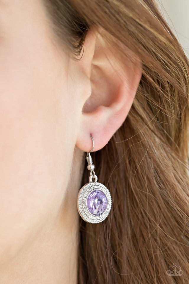 Paparazzi ♥ Beginners LUXE - Purple ♥ Earrings