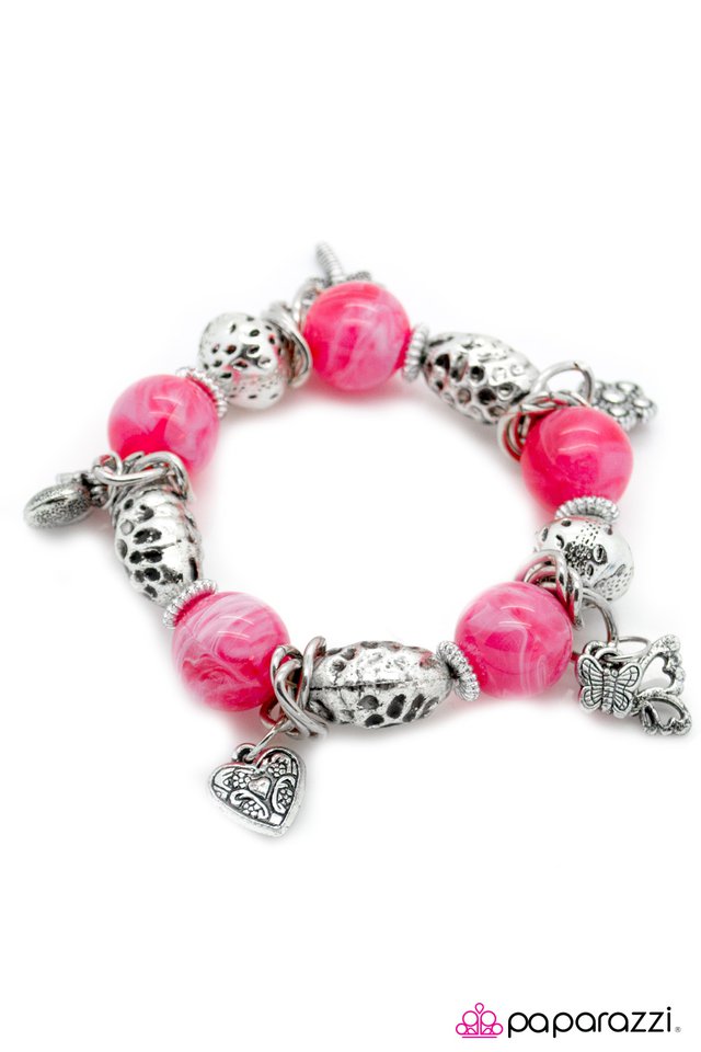 Paparazzi ♥ Think Pink - Pink ♥ Bracelet