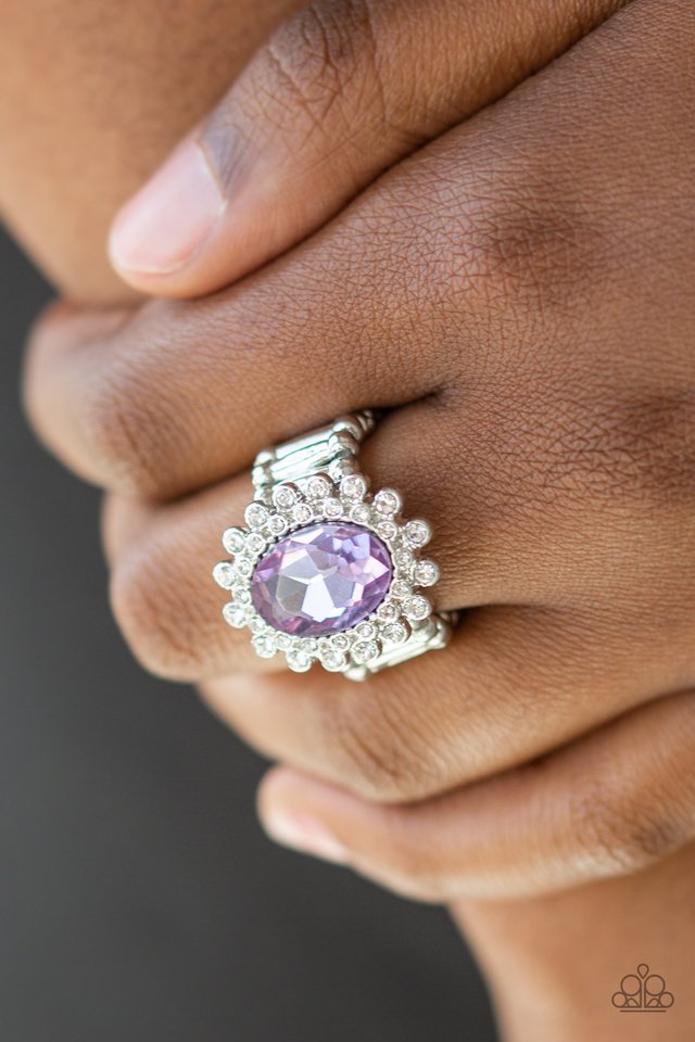 Paparazzi ♥ Castle Chic - Purple ♥ Ring