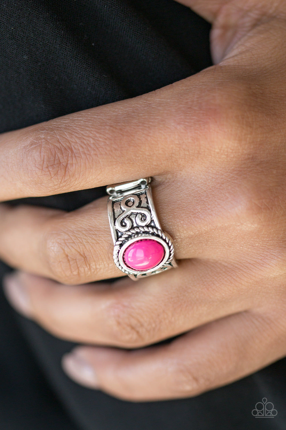 Paparazzi ♥ Totally Tidal - Pink ♥ Ring