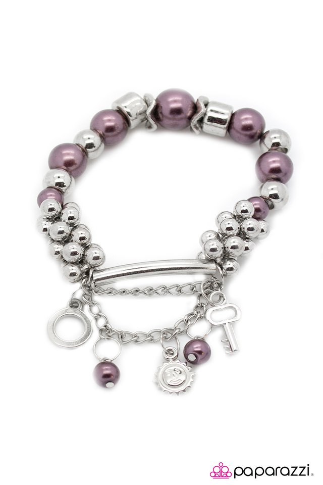 Paparazzi ♥ Mauve Over! - Purple ♥ Bracelet