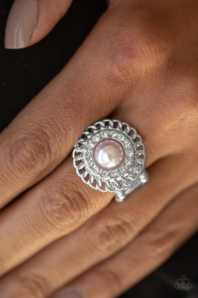 Paparazzi ♥ Big City Attitude - Pink ♥ Ring