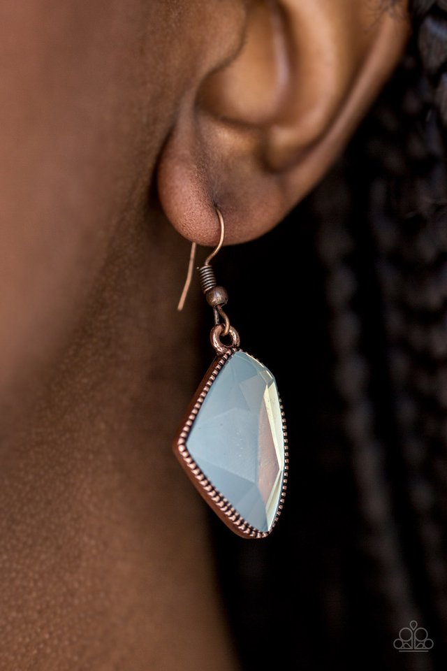Paparazzi ♥ Mystic Mist - Copper ♥ Earrings