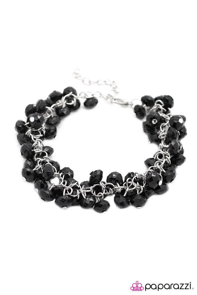 Paparazzi ♥ Pixie Dust - Black ♥ Bracelet