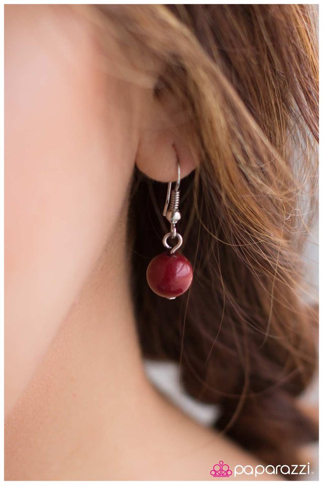 Paparazzi ♥ Sailing the Radiant Seas - Red ♥ Necklace