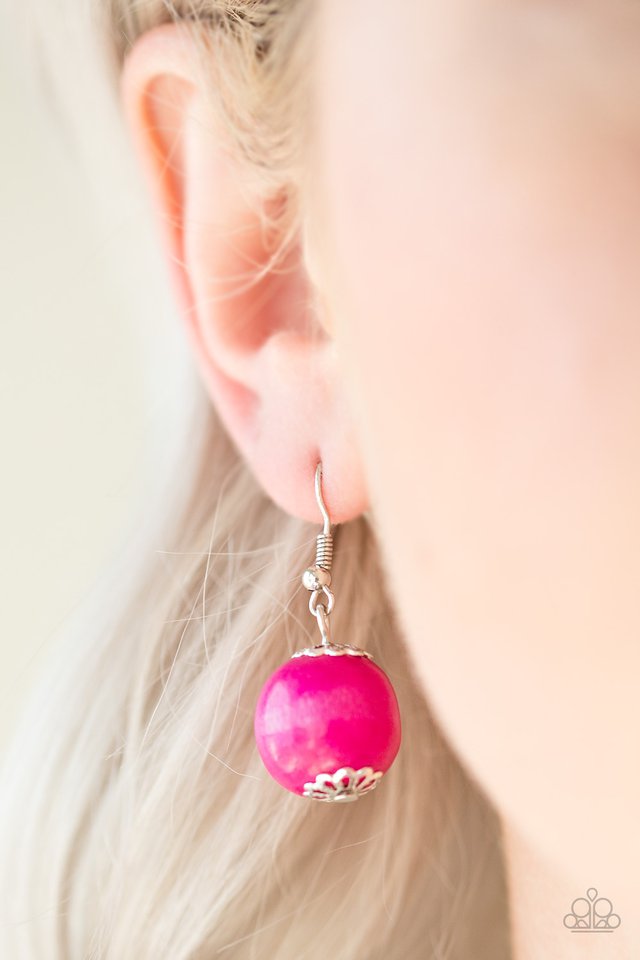 Paparazzi ♥ Oh My Miami - Pink ♥ Necklace