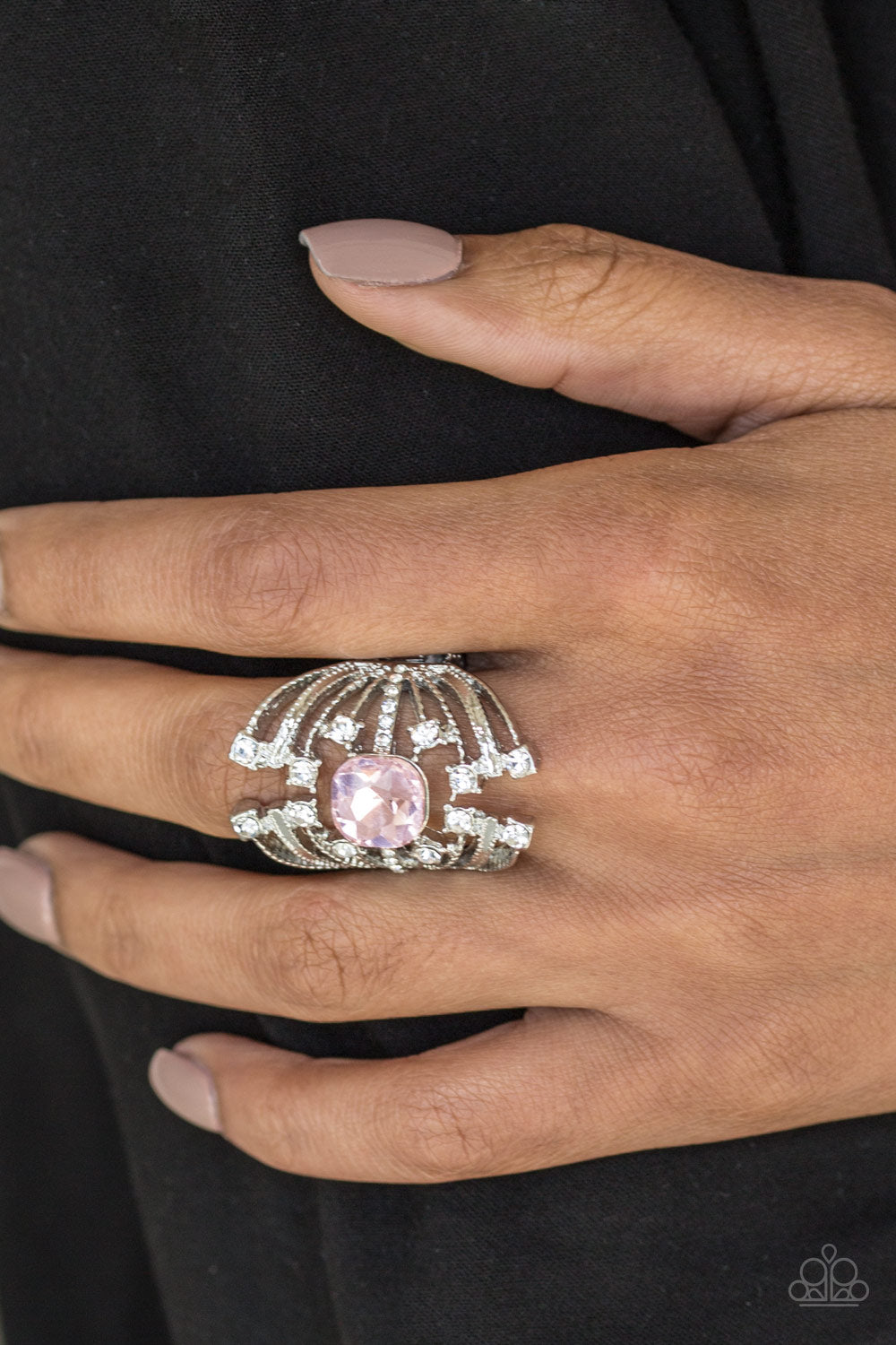 Paparazzi ♥ Here Comes The Champ - Pink ♥ Ring