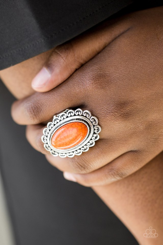 Paparazzi ♥ Madly Nomad - Orange ♥ Ring