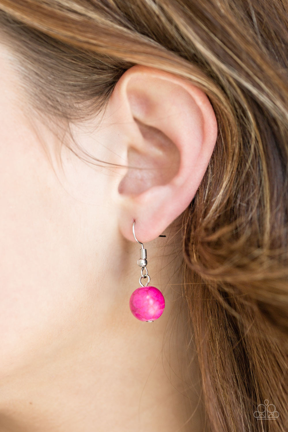 Paparazzi ♥ Second Nature - Pink ♥ Necklace