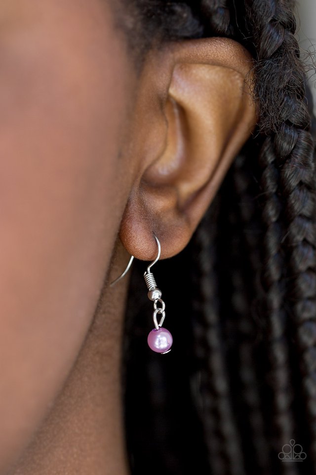 Paparazzi ♥ Speaking Of Timeless - Purple ♥ Necklace