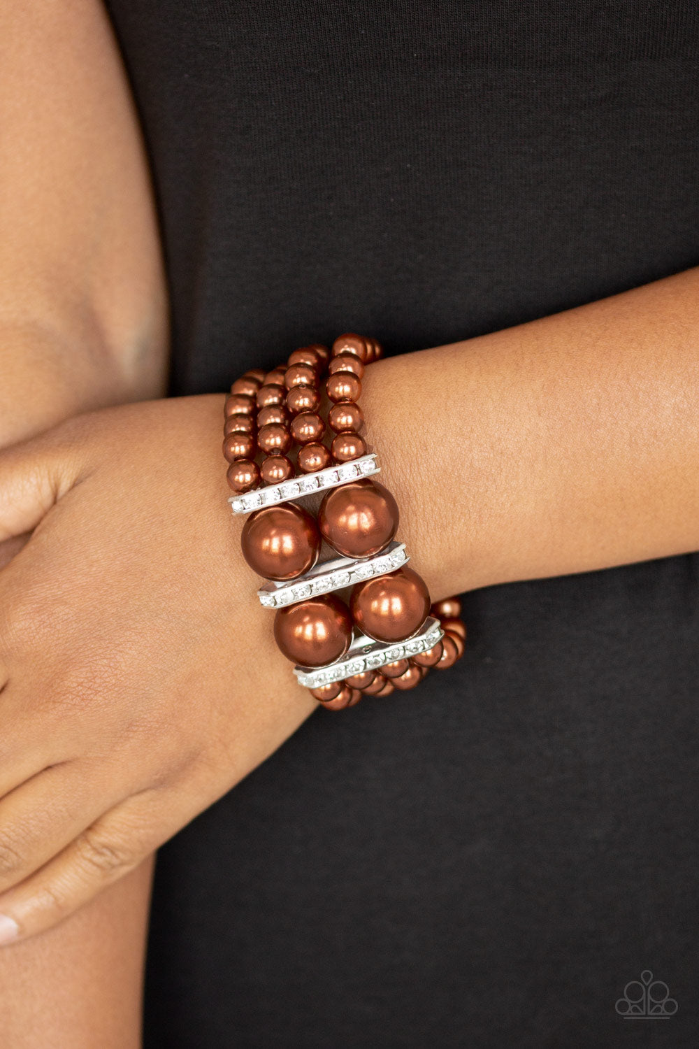 Paparazzi ♥ Romance Remix - Brown ♥ Bracelet